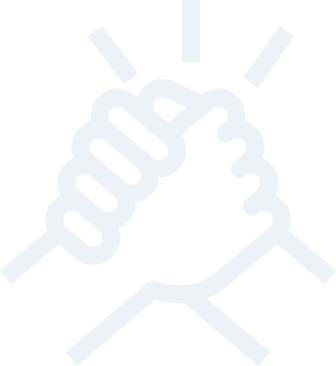 Icon of grasped hands